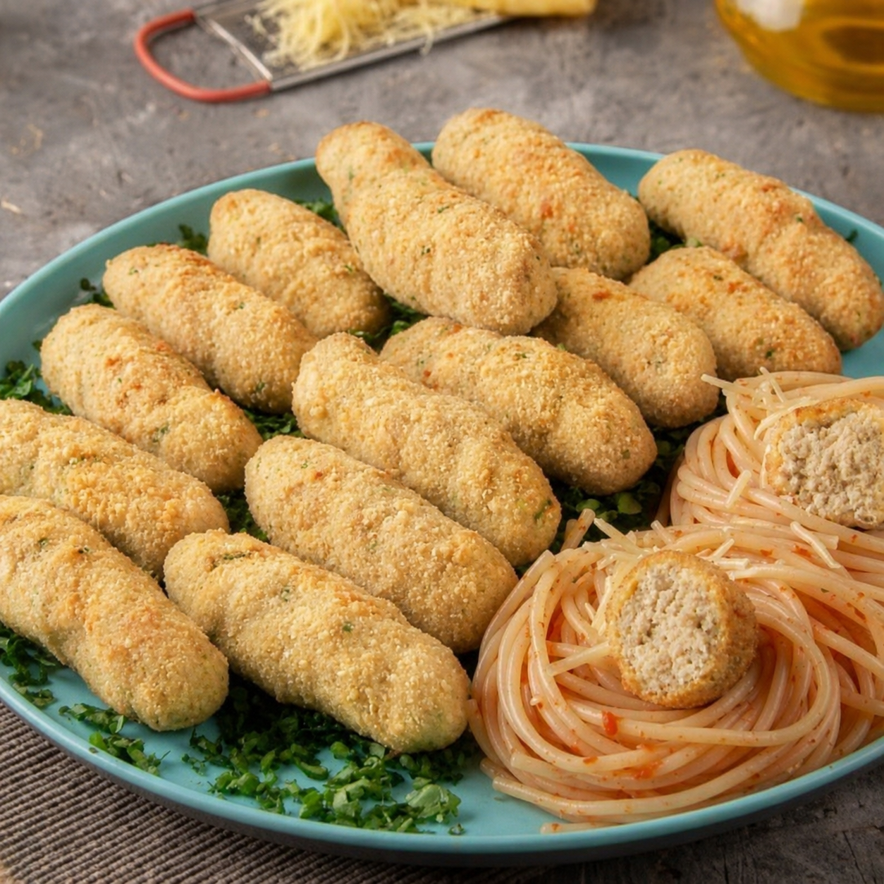 Chicken kofta bread